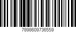 Código de barras (EAN, GTIN, SKU, ISBN): '7898609736559'
