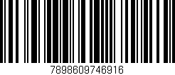Código de barras (EAN, GTIN, SKU, ISBN): '7898609746916'