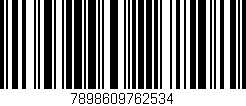 Código de barras (EAN, GTIN, SKU, ISBN): '7898609762534'