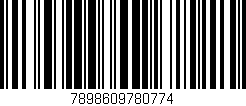 Código de barras (EAN, GTIN, SKU, ISBN): '7898609780774'