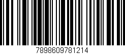 Código de barras (EAN, GTIN, SKU, ISBN): '7898609781214'