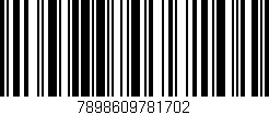 Código de barras (EAN, GTIN, SKU, ISBN): '7898609781702'