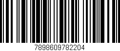 Código de barras (EAN, GTIN, SKU, ISBN): '7898609782204'