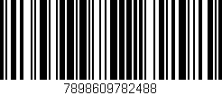 Código de barras (EAN, GTIN, SKU, ISBN): '7898609782488'