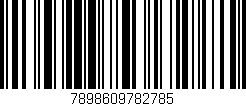 Código de barras (EAN, GTIN, SKU, ISBN): '7898609782785'