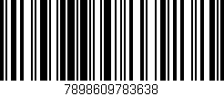 Código de barras (EAN, GTIN, SKU, ISBN): '7898609783638'