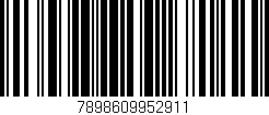 Código de barras (EAN, GTIN, SKU, ISBN): '7898609952911'