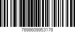 Código de barras (EAN, GTIN, SKU, ISBN): '7898609953178'