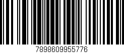 Código de barras (EAN, GTIN, SKU, ISBN): '7898609955776'