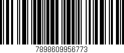 Código de barras (EAN, GTIN, SKU, ISBN): '7898609956773'