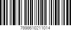 Código de barras (EAN, GTIN, SKU, ISBN): '7898610211014'