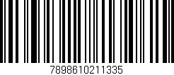 Código de barras (EAN, GTIN, SKU, ISBN): '7898610211335'