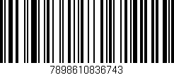 Código de barras (EAN, GTIN, SKU, ISBN): '7898610836743'