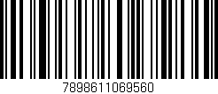 Código de barras (EAN, GTIN, SKU, ISBN): '7898611069560'
