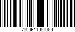 Código de barras (EAN, GTIN, SKU, ISBN): '7898611993988'