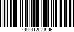 Código de barras (EAN, GTIN, SKU, ISBN): '7898612023936'