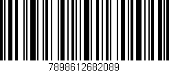 Código de barras (EAN, GTIN, SKU, ISBN): '7898612682089'