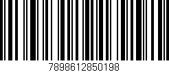 Código de barras (EAN, GTIN, SKU, ISBN): '7898612850198'