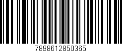 Código de barras (EAN, GTIN, SKU, ISBN): '7898612850365'