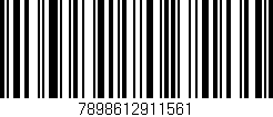 Código de barras (EAN, GTIN, SKU, ISBN): '7898612911561'
