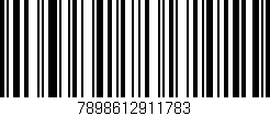 Código de barras (EAN, GTIN, SKU, ISBN): '7898612911783'