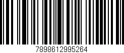 Código de barras (EAN, GTIN, SKU, ISBN): '7898612995264'