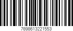Código de barras (EAN, GTIN, SKU, ISBN): '7898613221553'