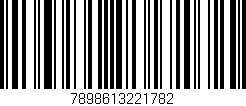 Código de barras (EAN, GTIN, SKU, ISBN): '7898613221782'