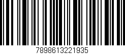 Código de barras (EAN, GTIN, SKU, ISBN): '7898613221935'