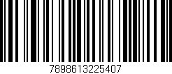 Código de barras (EAN, GTIN, SKU, ISBN): '7898613225407'