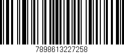 Código de barras (EAN, GTIN, SKU, ISBN): '7898613227258'