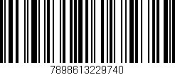 Código de barras (EAN, GTIN, SKU, ISBN): '7898613229740'