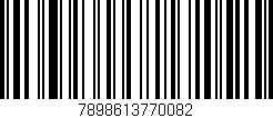 Código de barras (EAN, GTIN, SKU, ISBN): '7898613770082'