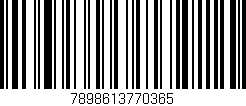 Código de barras (EAN, GTIN, SKU, ISBN): '7898613770365'