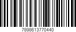 Código de barras (EAN, GTIN, SKU, ISBN): '7898613770440'