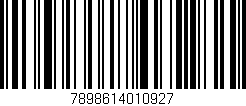 Código de barras (EAN, GTIN, SKU, ISBN): '7898614010927'