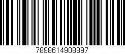 Código de barras (EAN, GTIN, SKU, ISBN): '7898614908897'