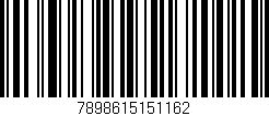 Código de barras (EAN, GTIN, SKU, ISBN): '7898615151162'