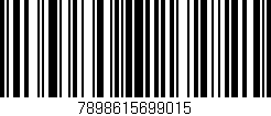 Código de barras (EAN, GTIN, SKU, ISBN): '7898615699015'