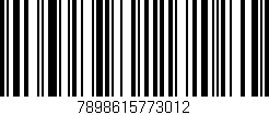 Código de barras (EAN, GTIN, SKU, ISBN): '7898615773012'