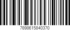 Código de barras (EAN, GTIN, SKU, ISBN): '7898615840370'