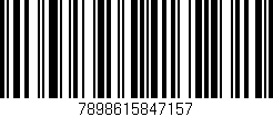Código de barras (EAN, GTIN, SKU, ISBN): '7898615847157'