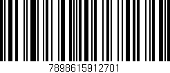Código de barras (EAN, GTIN, SKU, ISBN): '7898615912701'