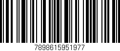 Código de barras (EAN, GTIN, SKU, ISBN): '7898615951977'