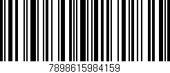 Código de barras (EAN, GTIN, SKU, ISBN): '7898615984159'
