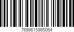 Código de barras (EAN, GTIN, SKU, ISBN): '7898615985064'