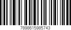 Código de barras (EAN, GTIN, SKU, ISBN): '7898615985743'