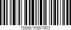 Código de barras (EAN, GTIN, SKU, ISBN): '7898615987853'
