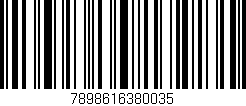 Código de barras (EAN, GTIN, SKU, ISBN): '7898616380035'