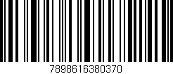 Código de barras (EAN, GTIN, SKU, ISBN): '7898616380370'